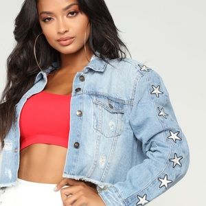 Jean Jacket with stars